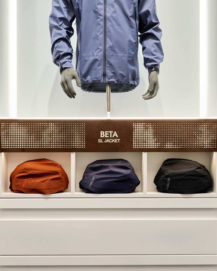 Arc'Teryx Soho Flagship store photography