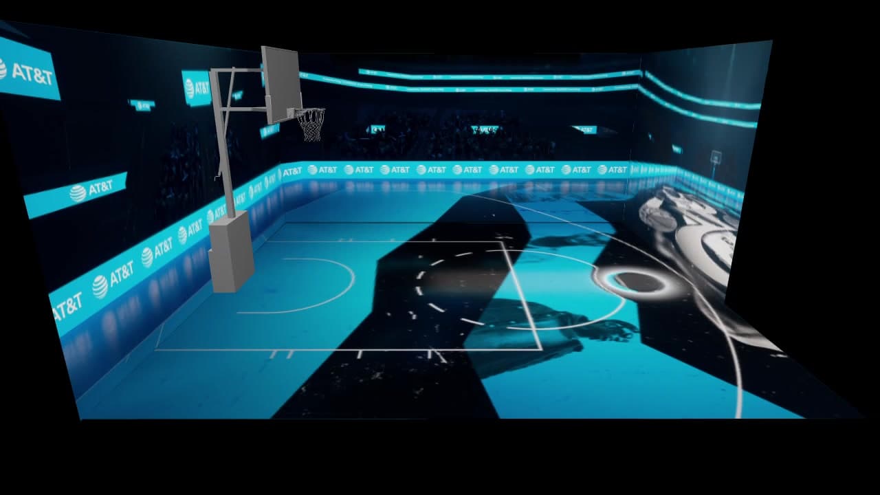 AT&T Slam Dunk Experience SGA video