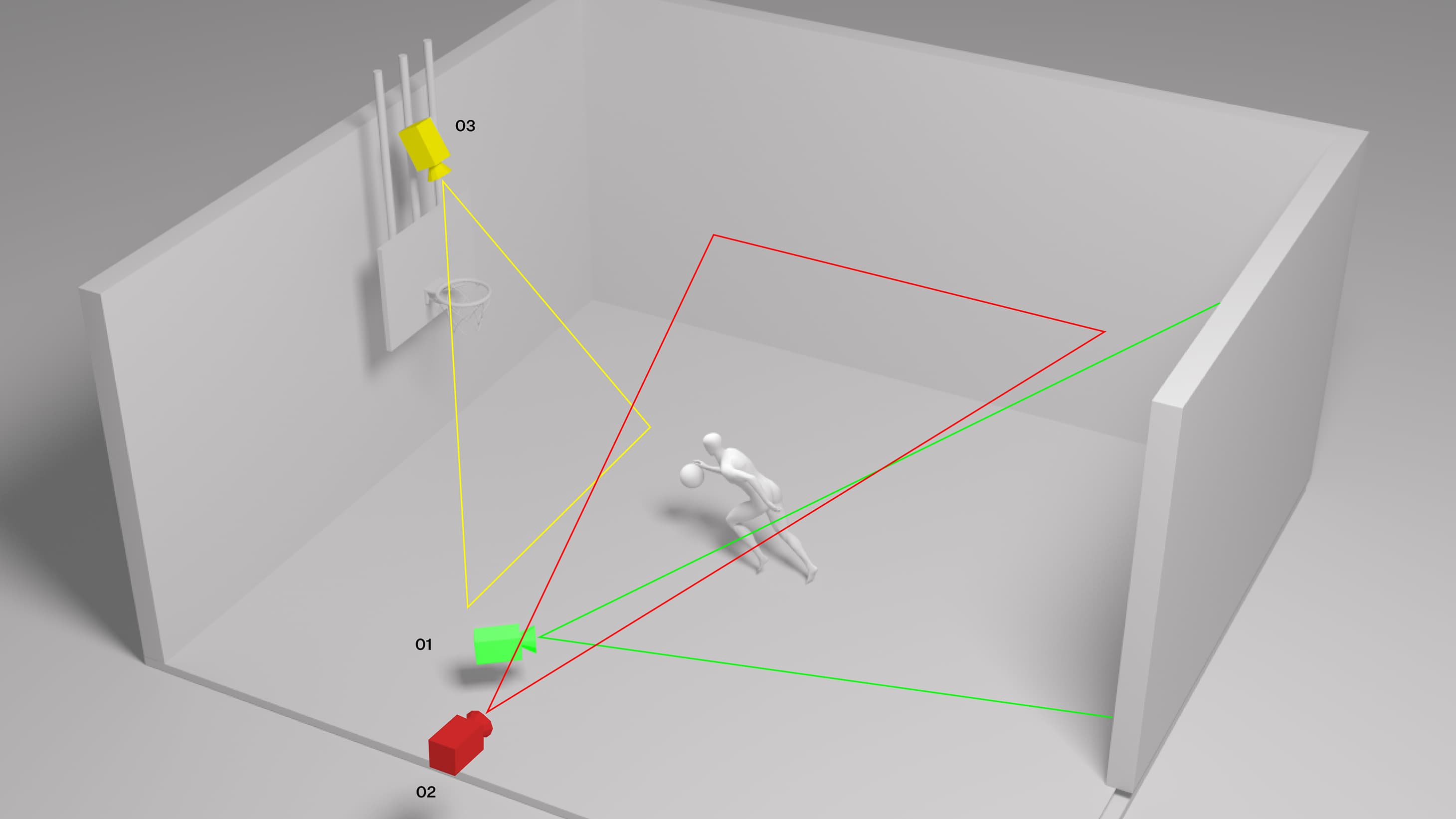 AT&T Slam Dunk Experience wide shot