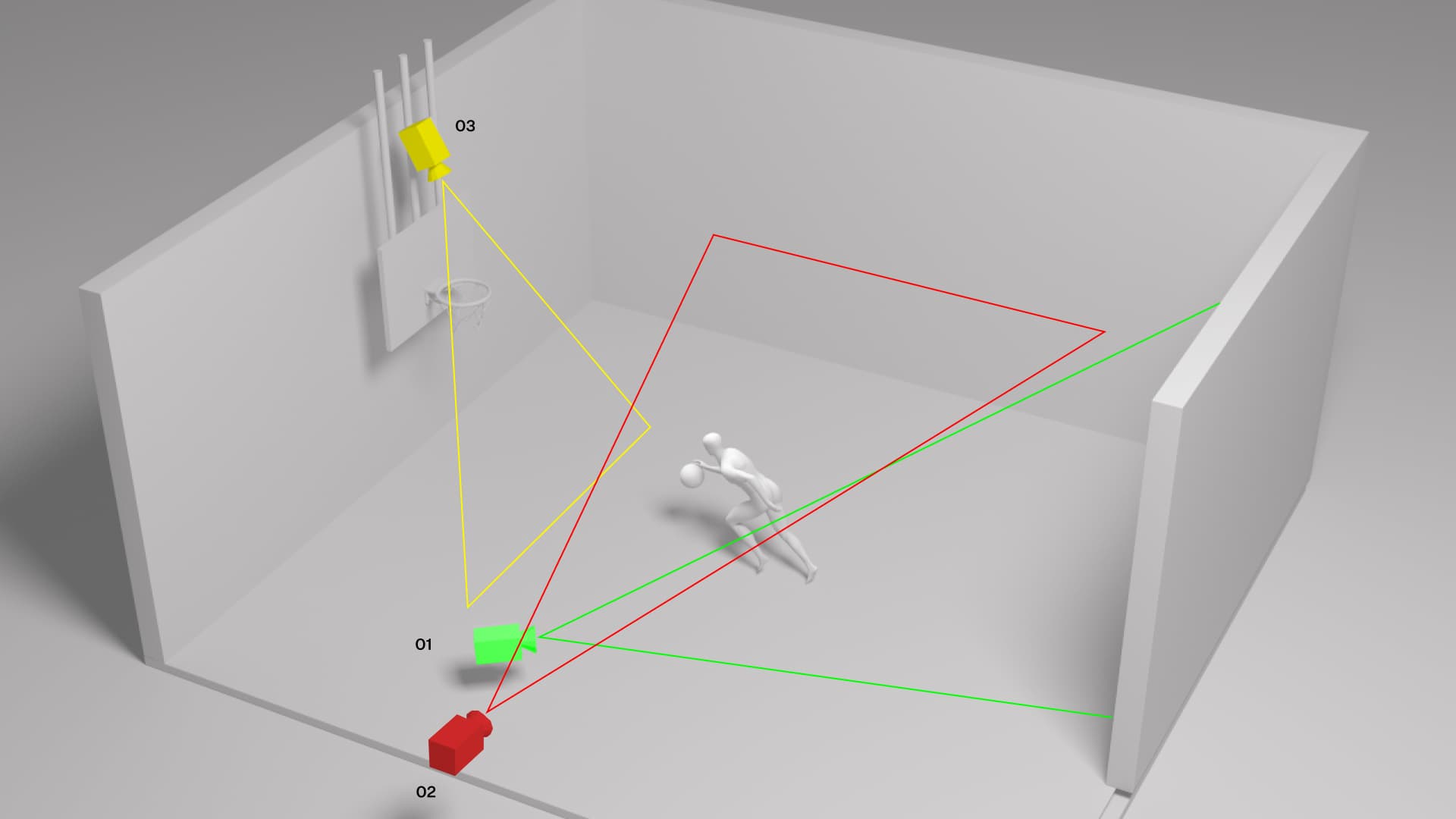 AT&T Slam Dunk Experience wide shot
