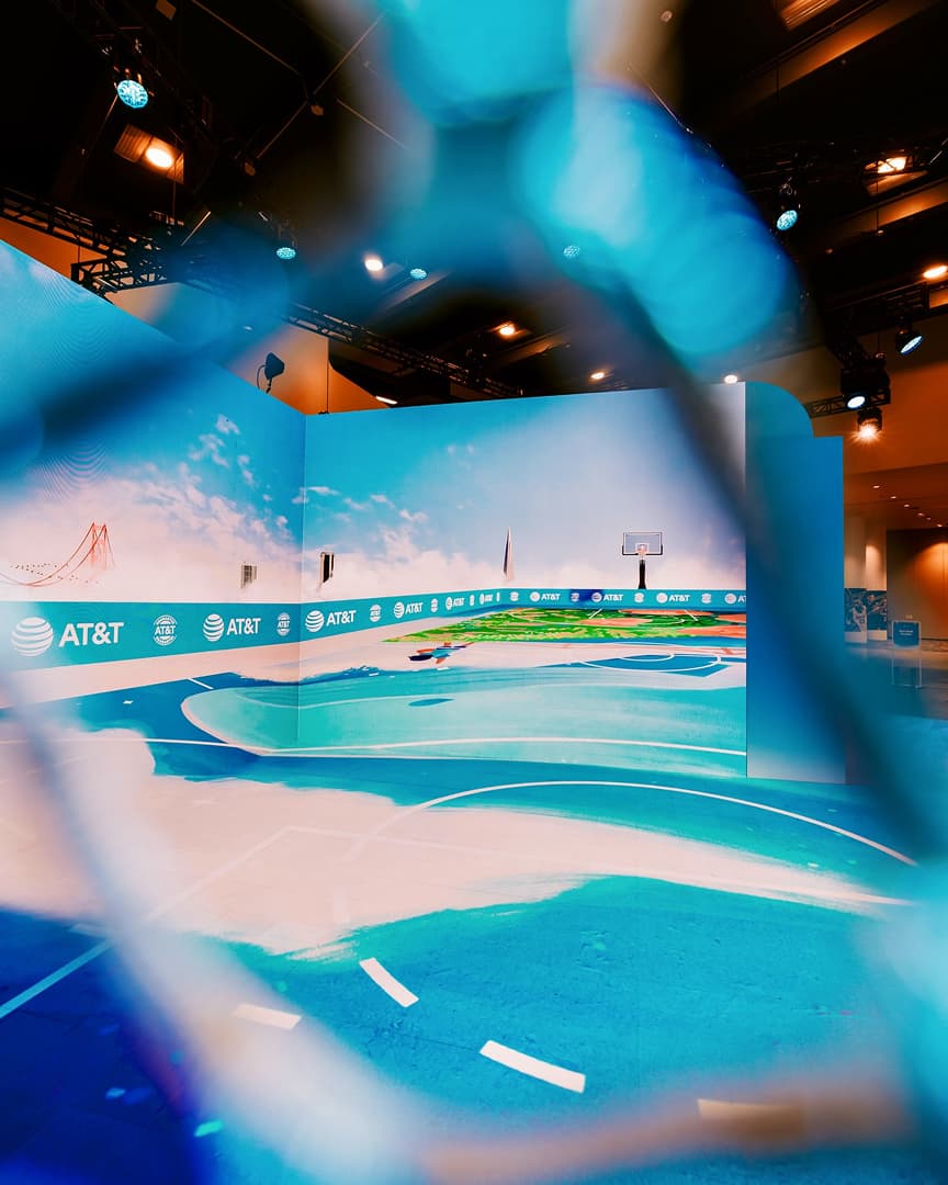 AT&T Slam Dunk Experience event photo