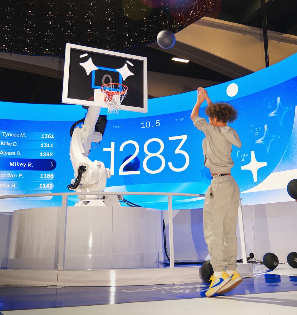 Coinbase Arena activation detail