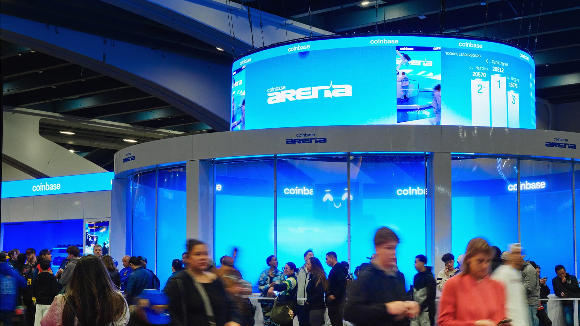 Coinbase Arena activation overview