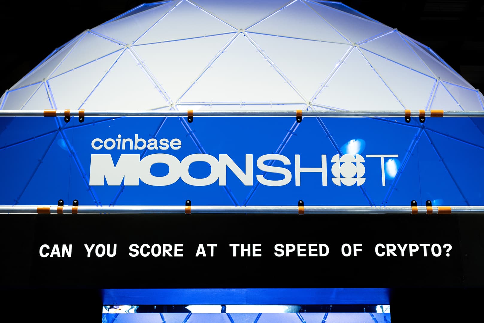 Coinbase Moonshot NBA All Star activation photography