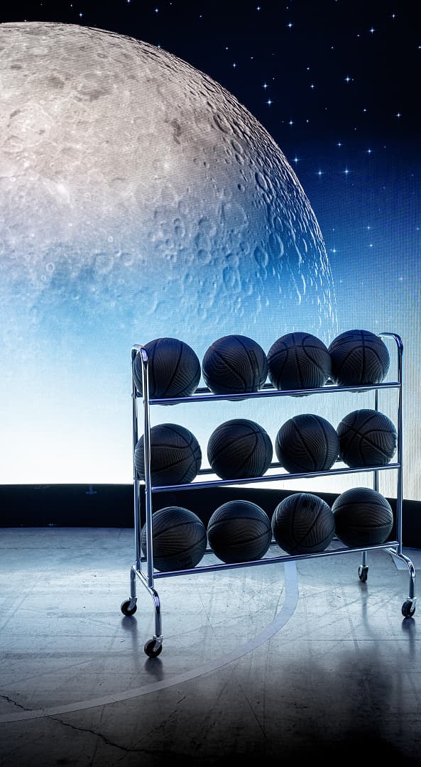 Coinbase Moonshot NBA All Star activation photography