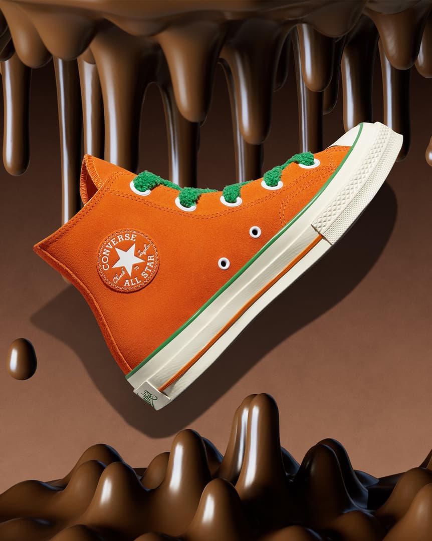 Converse x Wonka Collab Product Campaign product photography