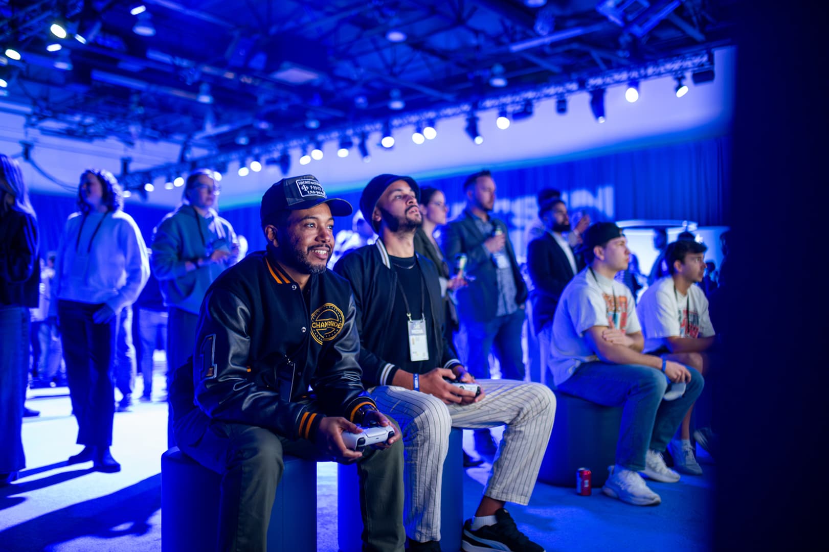 EA Sports SBLX Media Week wide shot