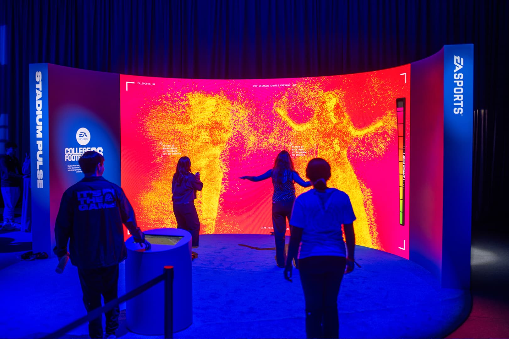 EA Sports SBLX Media Week environment