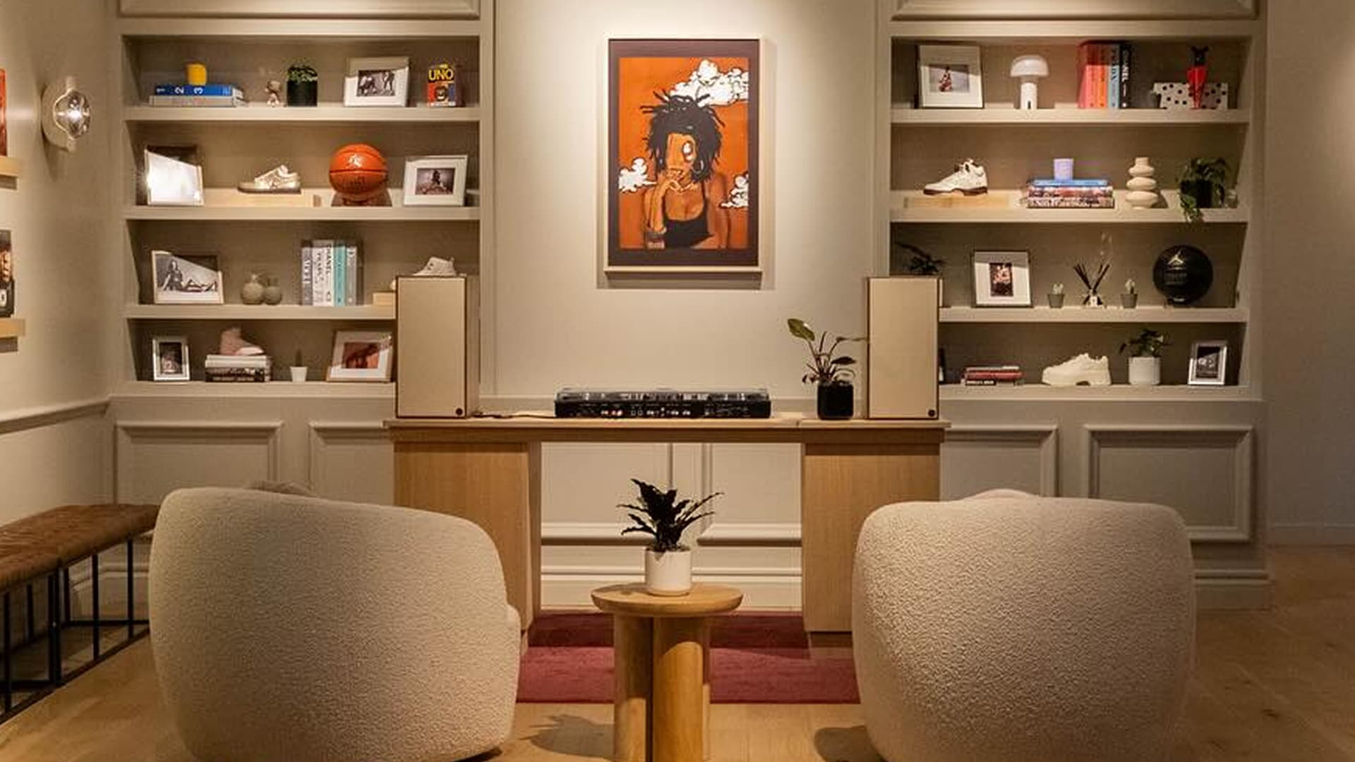 Shoe Palace x Jordan Apartment 23 installation