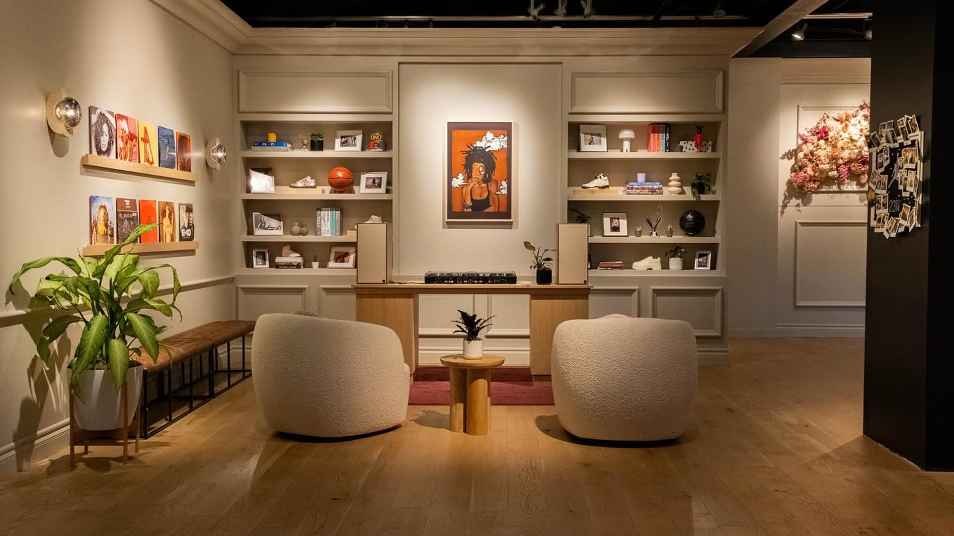 Shoe Palace x Jordan Apartment 23 installation