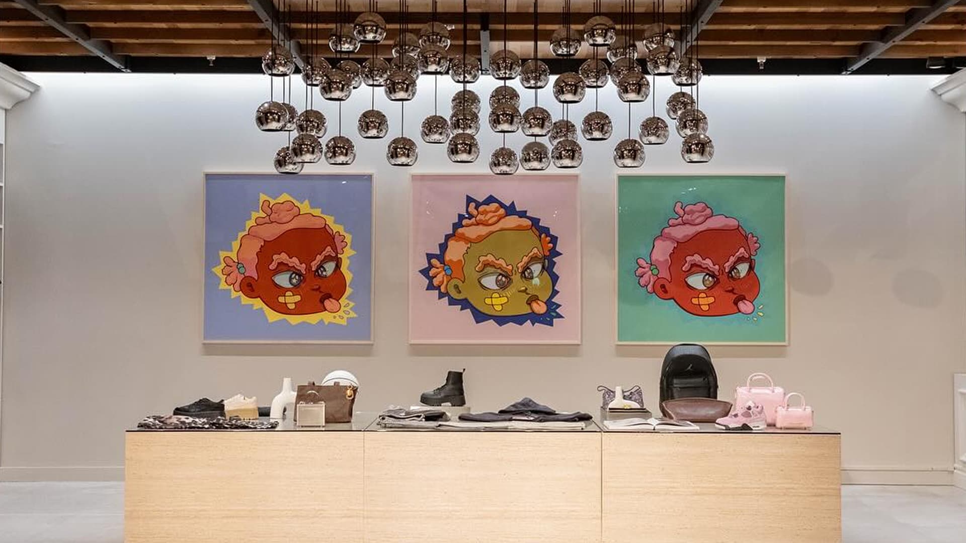 Shoe Palace x Jordan Apartment 23 installation