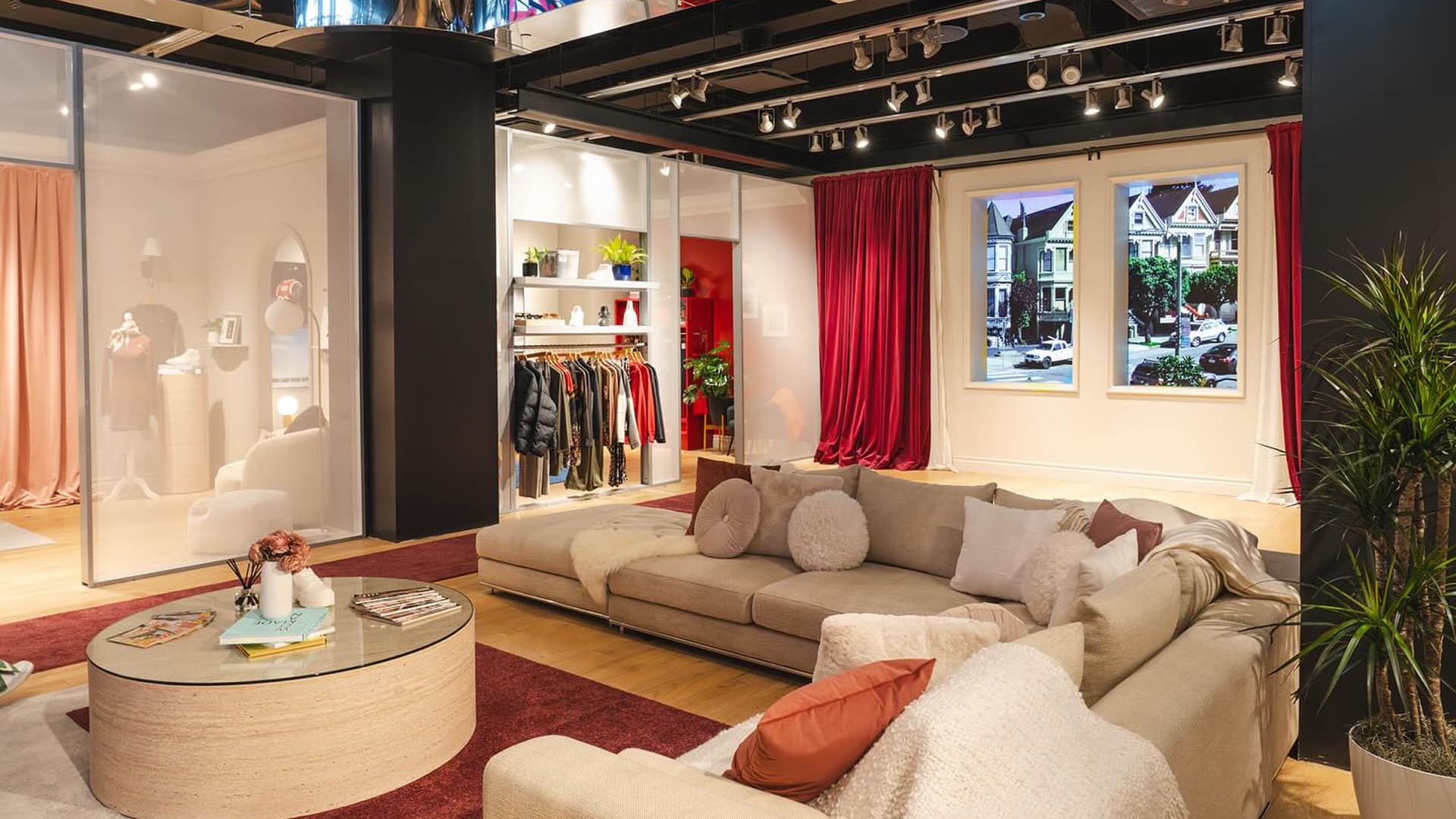 Shoe Palace x Jordan Apartment 23 installation