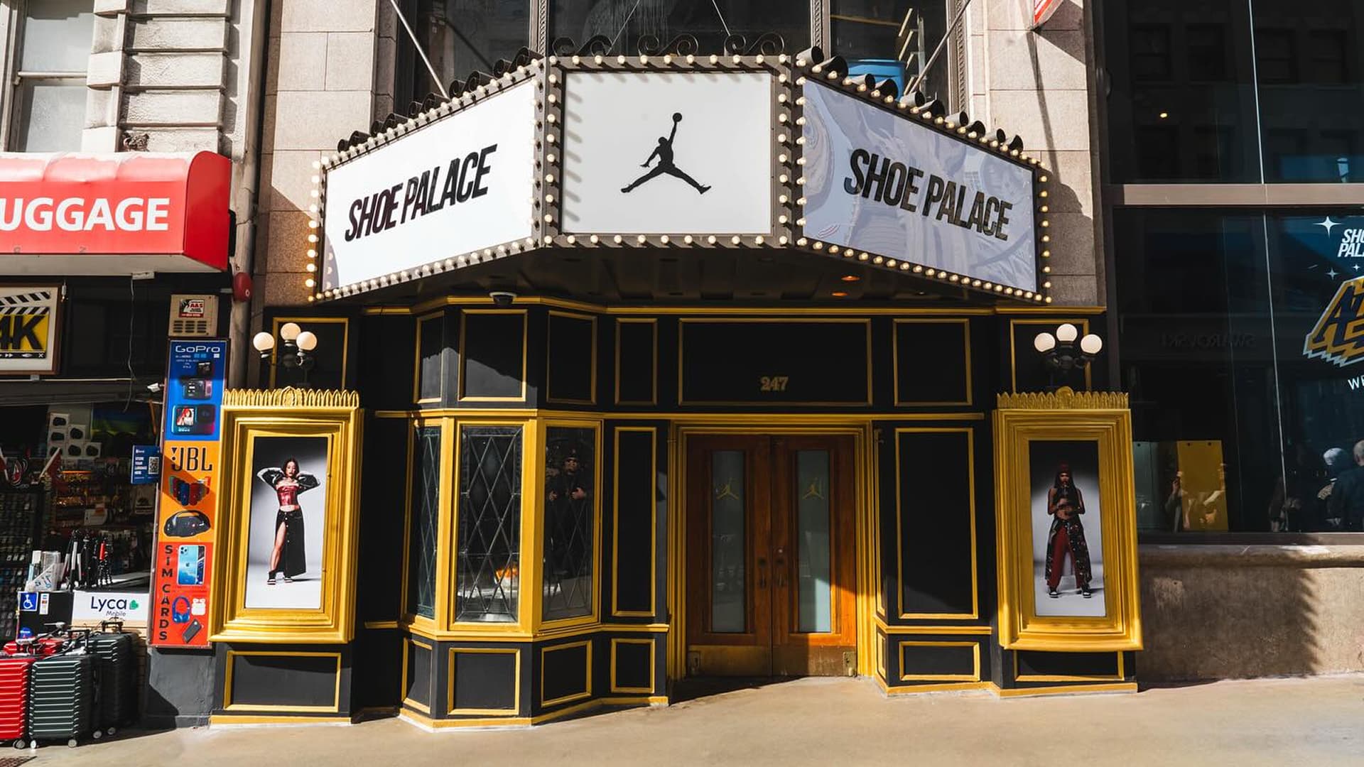 Shoe Palace x Jordan Apartment 23 installation