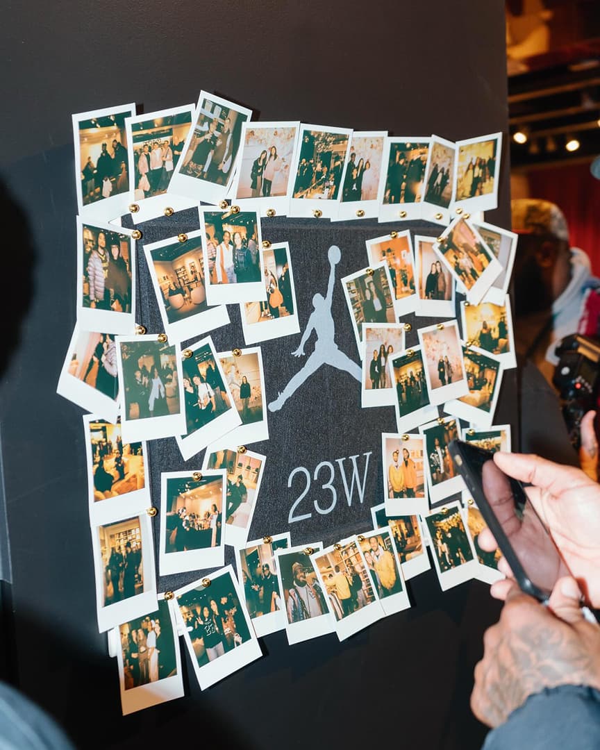 Shoe Palace x Jordan Apartment 23 detail