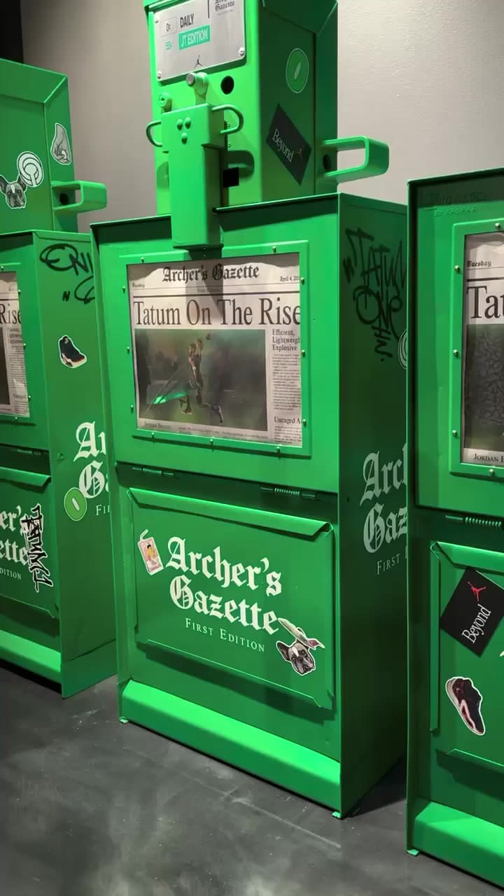 Jordan Tatum 1 Launch at Concepts event video