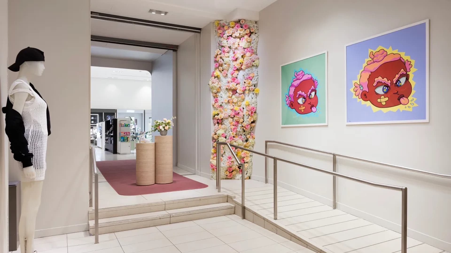 Jordan Women's at Nordstrom installation