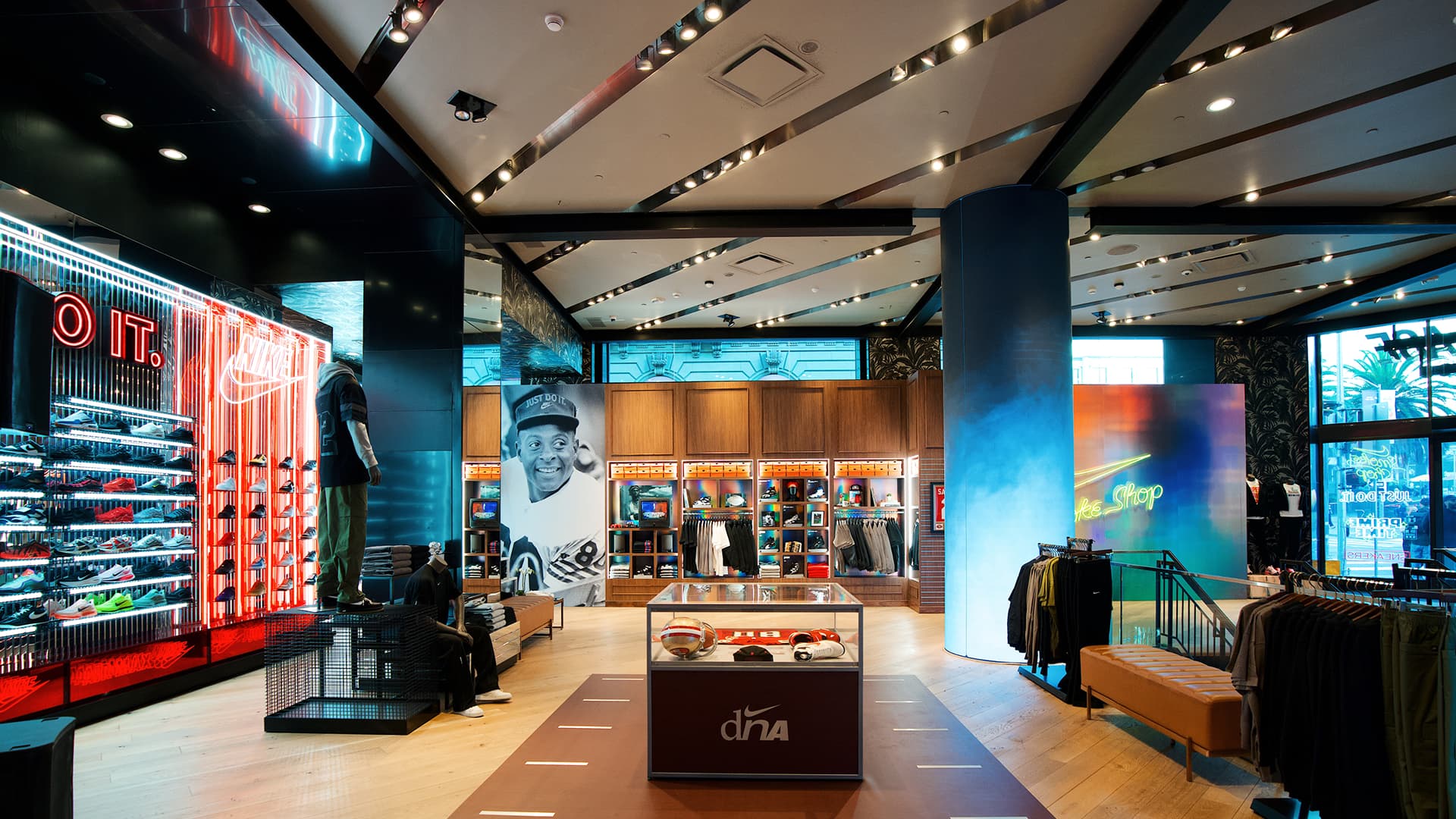 Nike ASW Smoke Shop installation
