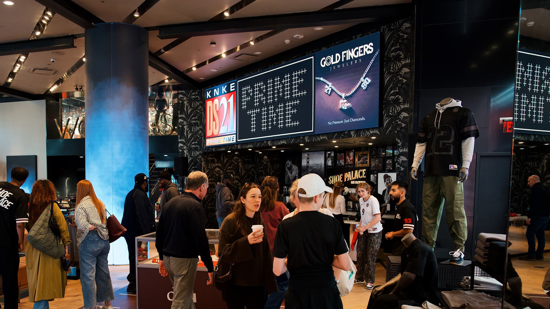 Nike ASW Smoke Shop installation