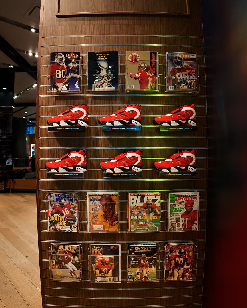 Nike ASW Smoke Shop installation detail