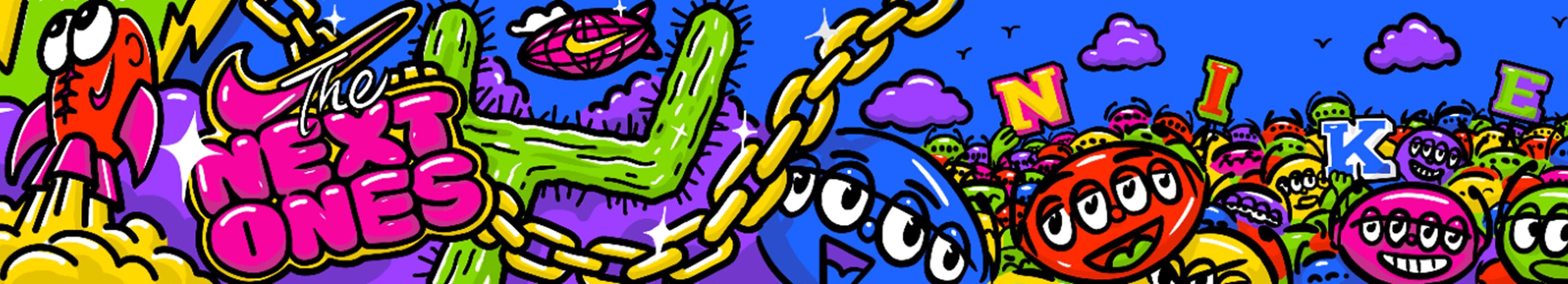 Nike The Next Ones Event mural photography